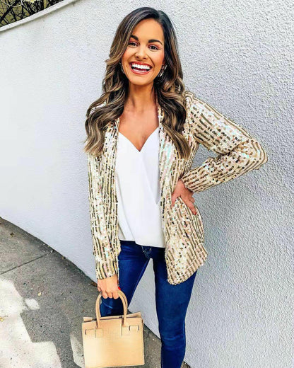 Linn Glitter Blazer | DAS Must-Have für die kommenden Feiertage