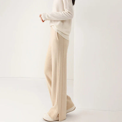 Emma | Weite Hosen | Komfort und Stil | Luxuriöse Wollmischung