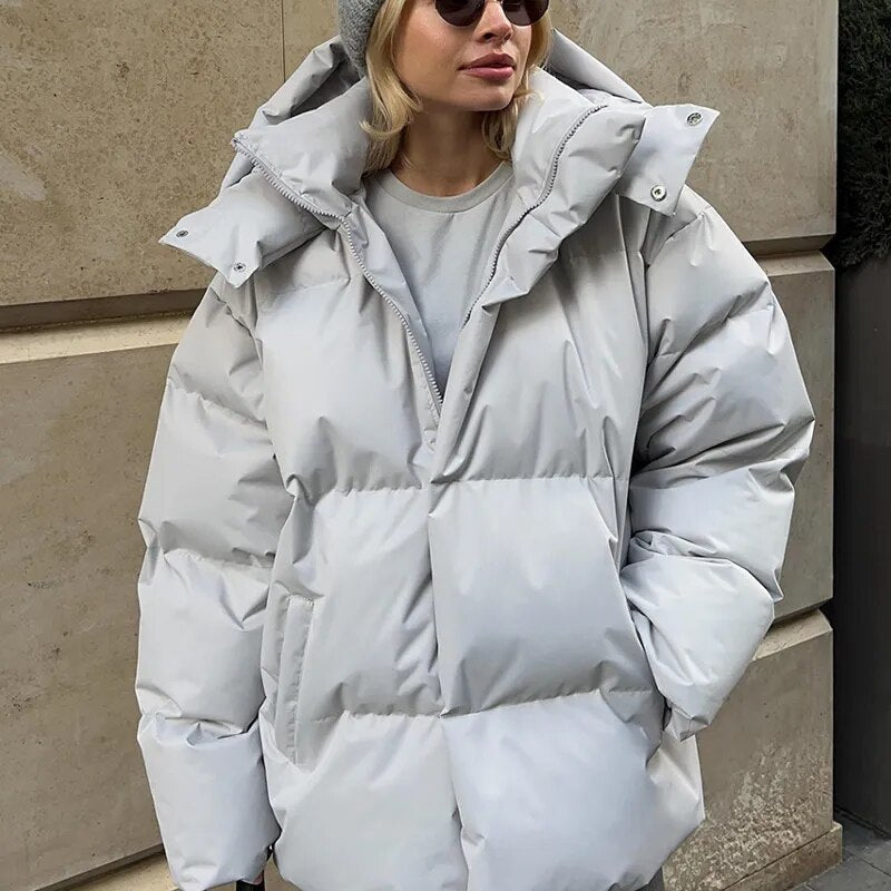 Aura - Elegante Puffy Jacket für Frauen