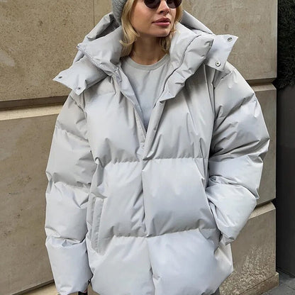 Aura - Elegante Puffy Jacket für Frauen
