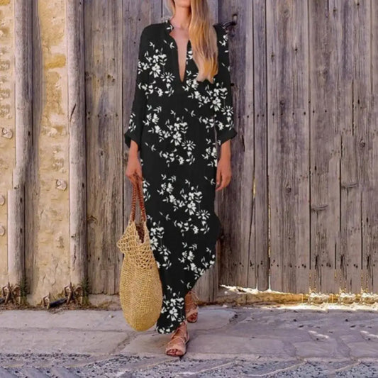 Clara - Kleid aus Baumwoll-Leinen