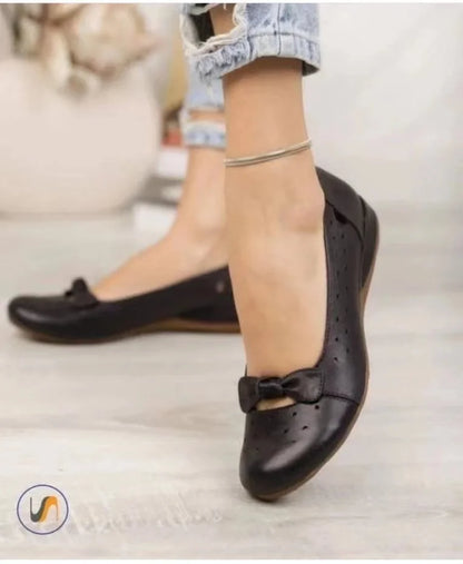 Leder Oxford atmungsaktive Schuhe