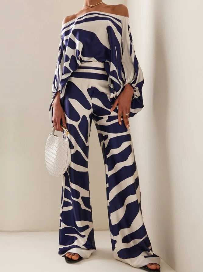 Eva | Zweiteiliges Off-Shoulder-Set