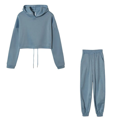 Demi Cropped Trainigspak | Modisch & Gemütlich