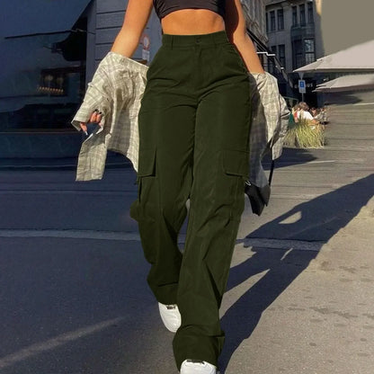 Clara - Cargohose mit hoher Taille für Frauen