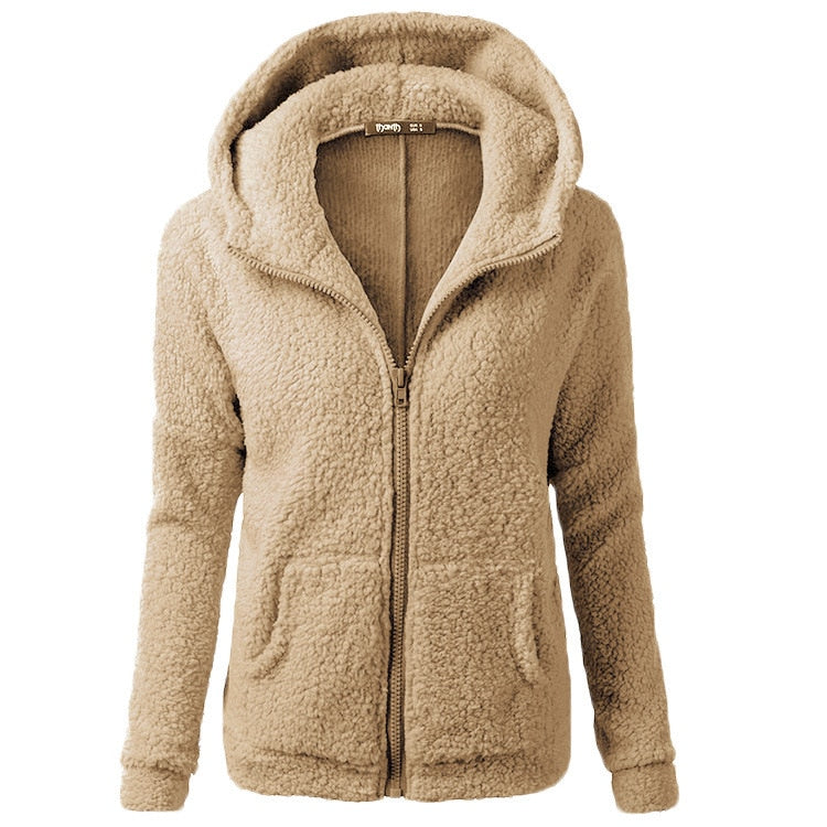 Elena - Weicher Plüschpullover für Frauen