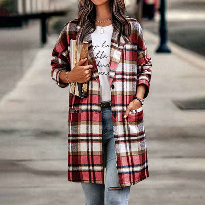 BethanysJacket I Karierte Jacke für Frauen