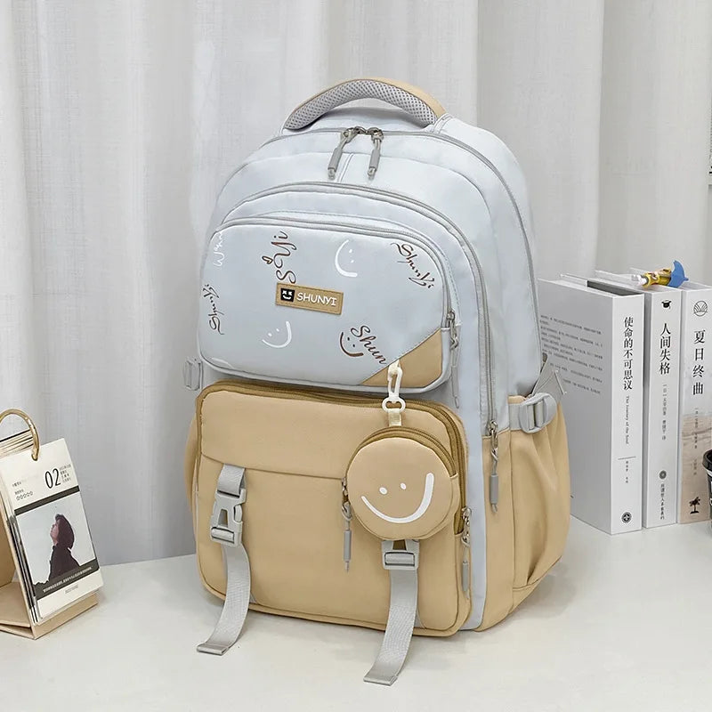 ashly| Große Kapazität Niedlich Laptop Travel Backpack
