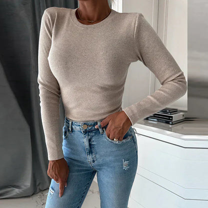 Glee - Sexy Stylischer Herbstpullover mit langen Ärmeln für Frauen