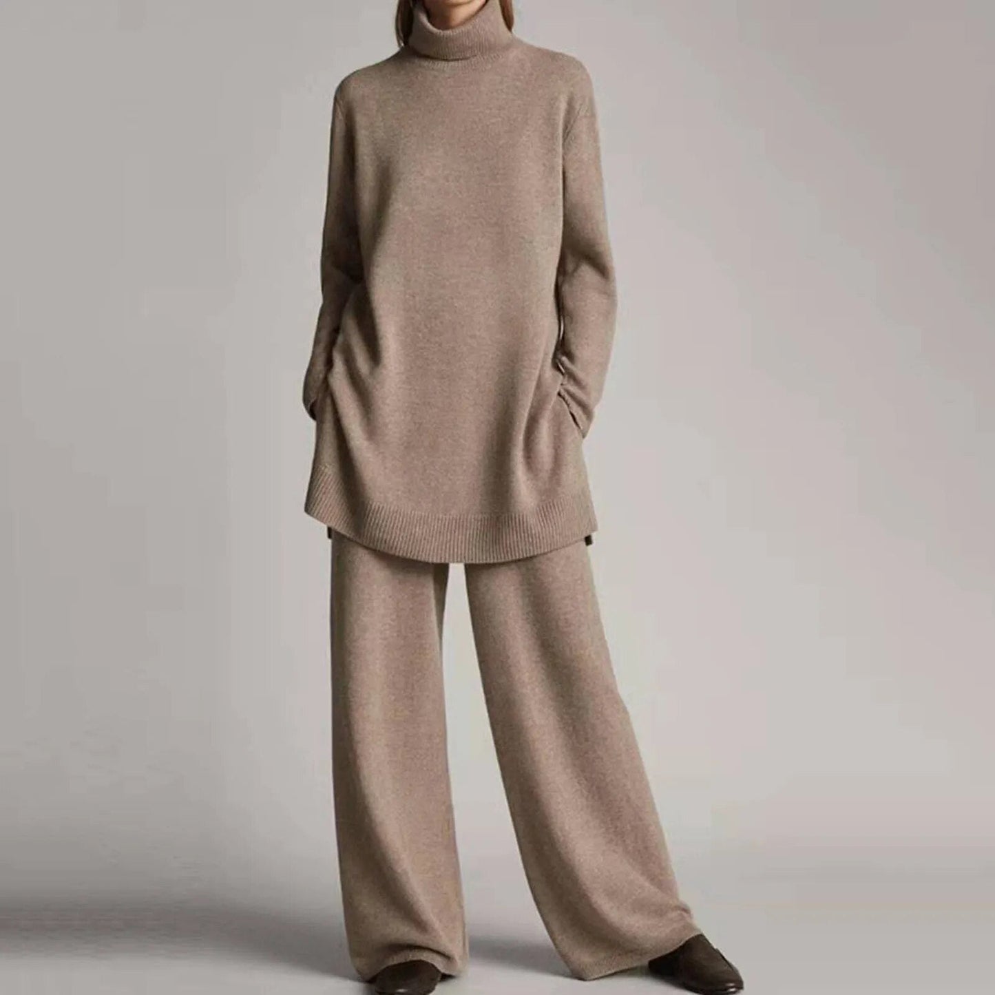 Kaditha - Bequemer Rollkragenpullover für Frauen