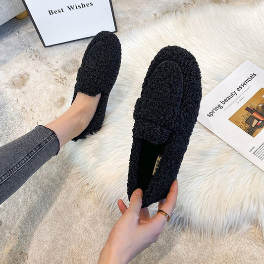 Babyschuhe aus Plüsch - Loudyna