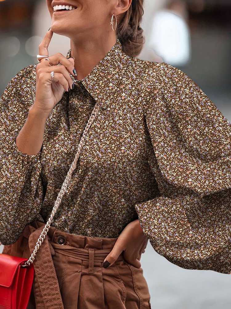 WillemeinsBlouse I Bluse mit Tierprint für Frauen