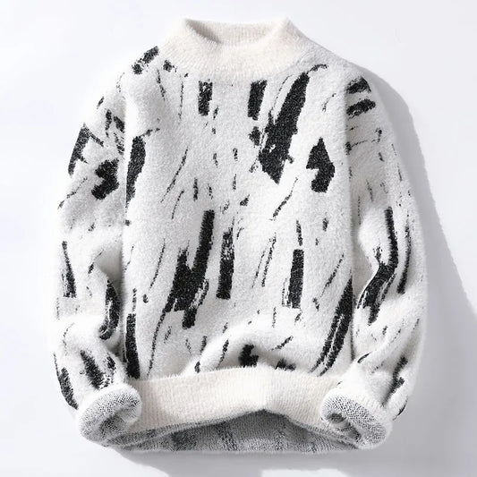 Calyra™ | Kuscheliger Grafikpullover