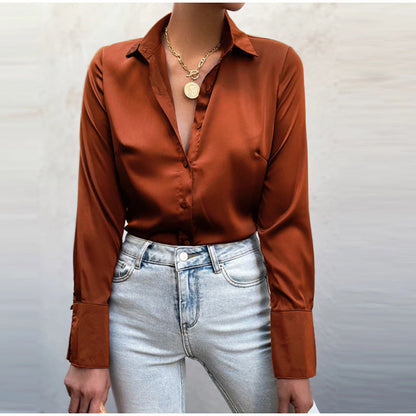 Sammie Satin Blouse | Die perfekte Bluse für jede Gelegenheit!