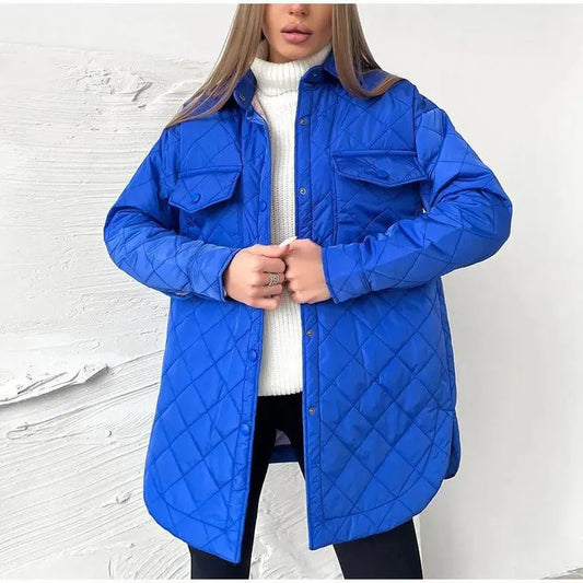 Steppjacke - Stylisch - Knopfverschluss, geräumige Taschen - Ideal für den Herbst