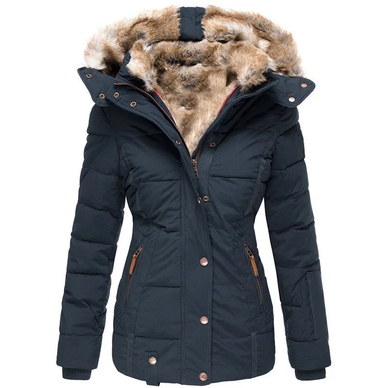 Tommy | Jacke für Frauen mit Kragen und Pelz