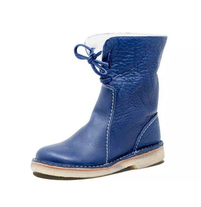 Wasserdichte Stiefel mit Wollfütterung