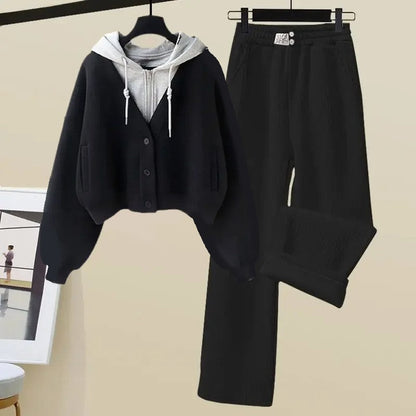 Mila - Lässiges und stilvolles Herbst-Jogginganzugset für Frauen