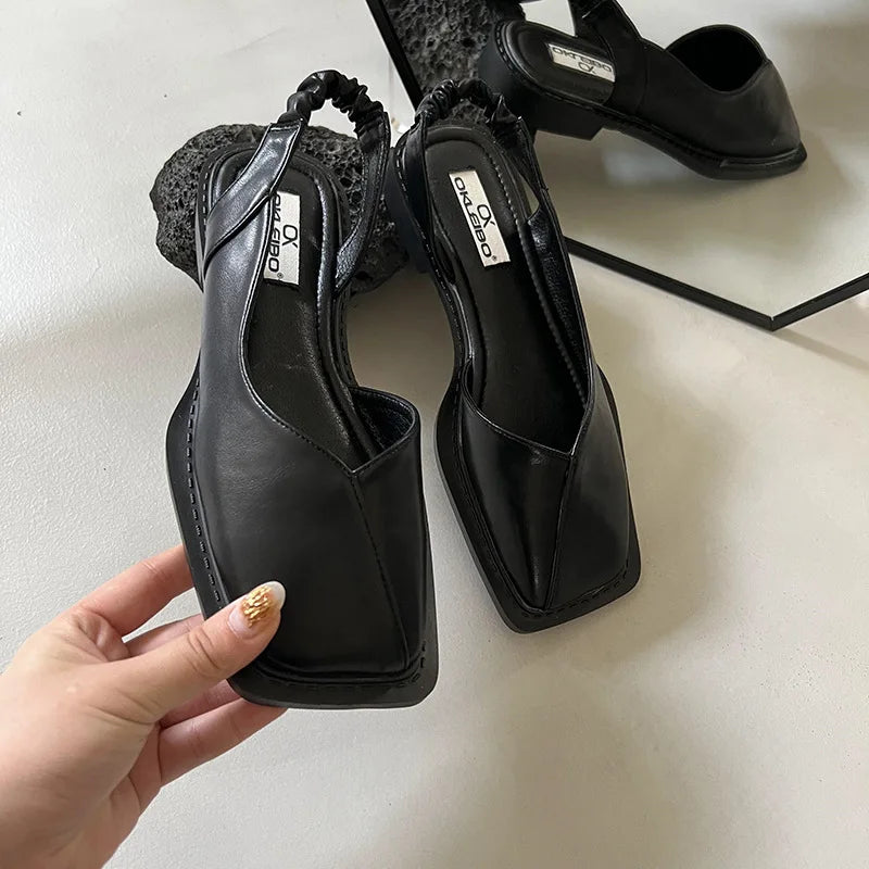 Flache Sandalen zum Hineinschlüpfen - Ira