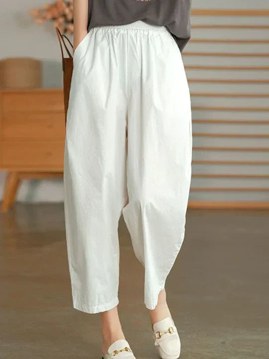 Geraldine - Sommerhose aus Baumwolle
