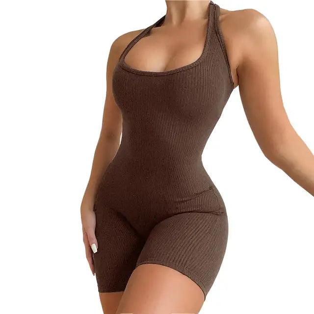 Isabelle - Sexy gerippter Overall