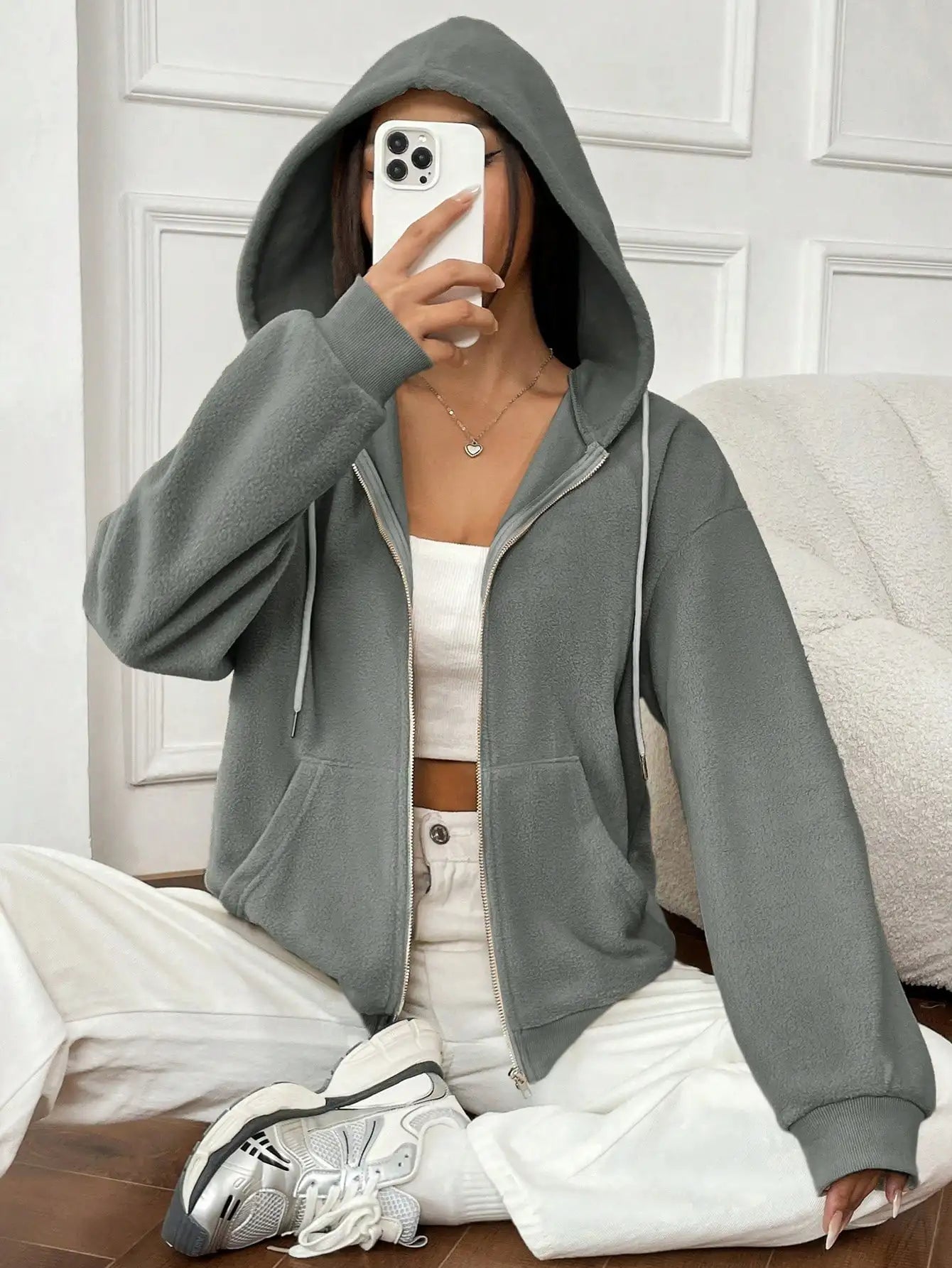 Camille - Hoodie mit Reißverschluss für Frauen