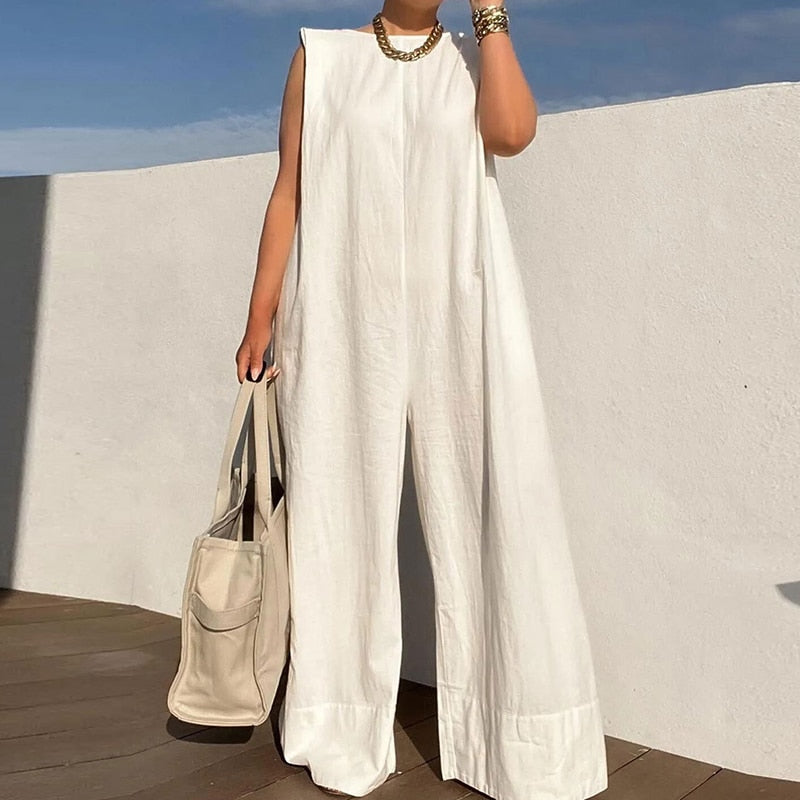 Verspielter und leichter Jumpsuit