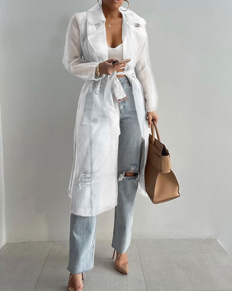 Carmen | Trendy Trenchcoat für Frauen