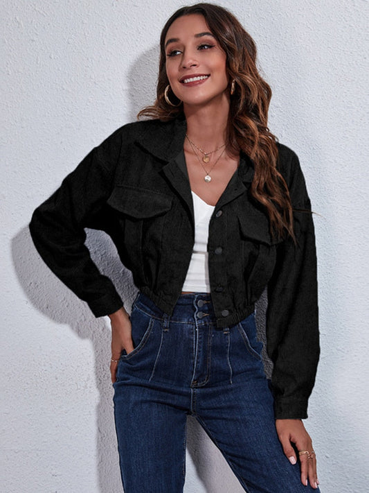 ElleJacket I Einfarbige Jacke für Frauen