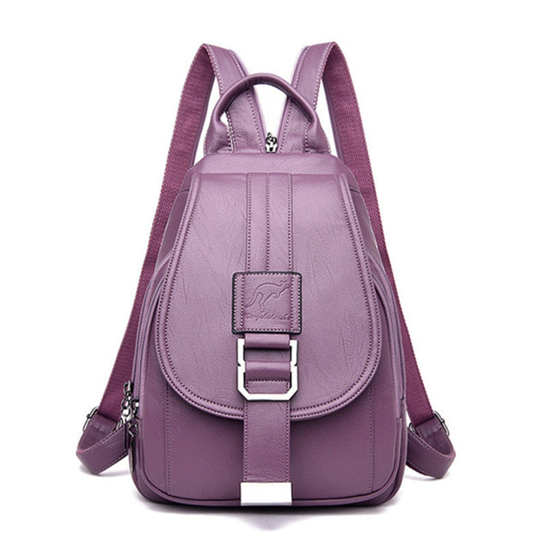 Sydney - Rucksack aus Leder für Frauen
