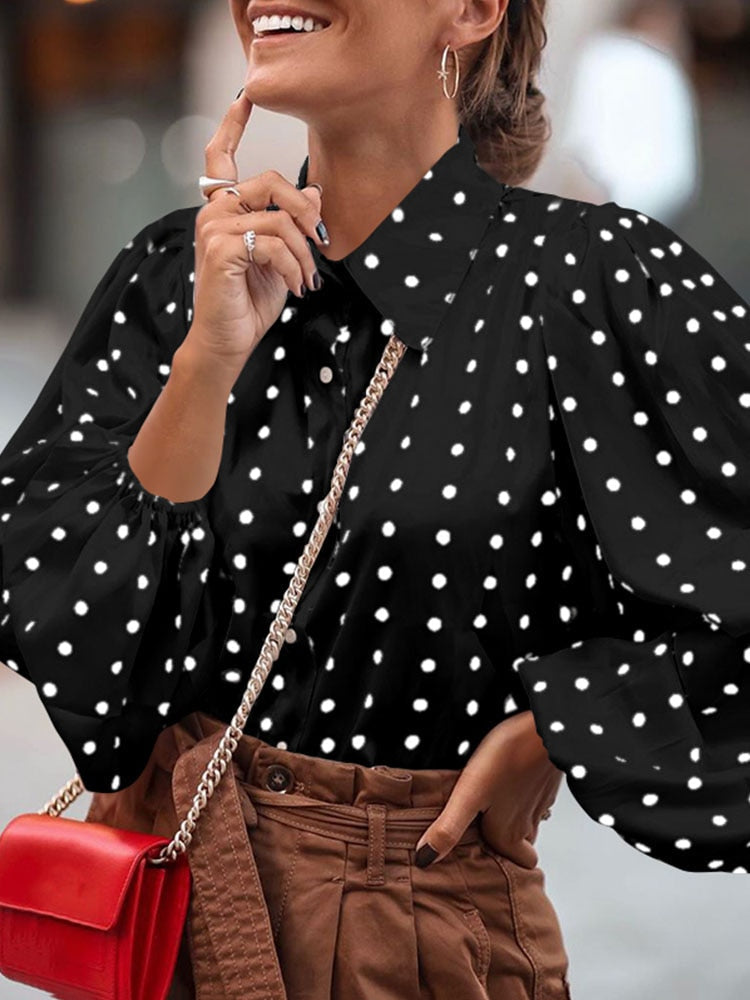 WillemeinsBlouse I Bluse mit Tierprint für Frauen