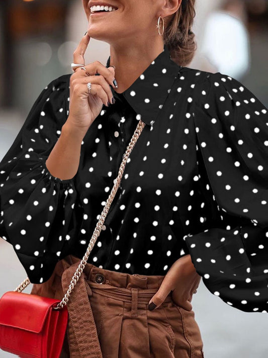 WillemeinsBlouse I Bluse mit Tierprint für Frauen