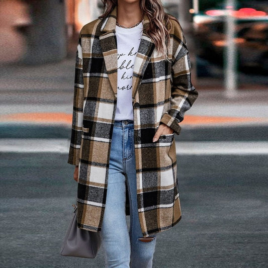 BethanysJacket I Karierte Jacke für Frauen