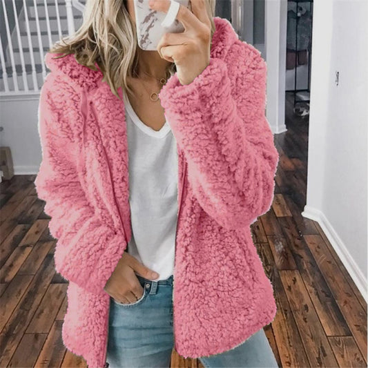 Teddy Hooded Cardigan | Super weich & wunderbar warm