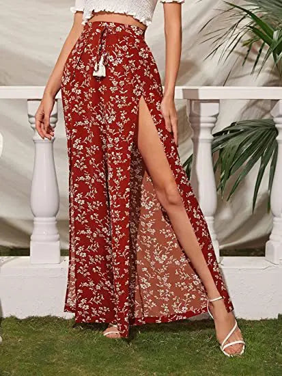 Weite Hosen Sommermode