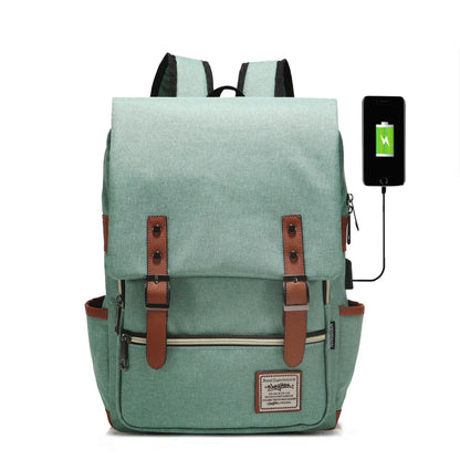 Allen | Vintage Casual Schule Reisen Laptop Rucksack