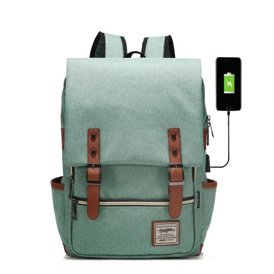 Allen | Vintage Casual Schule Reisen Laptop Rucksack
