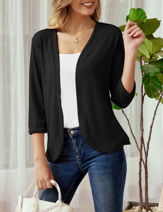 Bequeme lässige Strickjacke