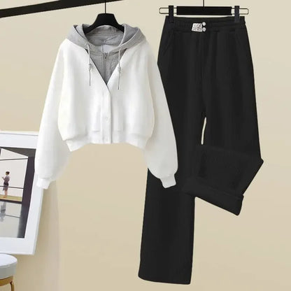 Mila - Lässiges und stilvolles Herbst-Jogginganzugset für Frauen