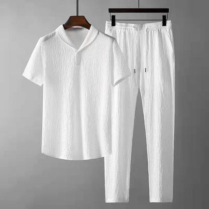 Poloshirt und Hose aus Baumwolle - Eduardo