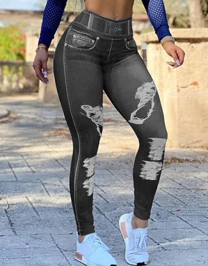 Nahtlose Jeans für Frauen Saqua