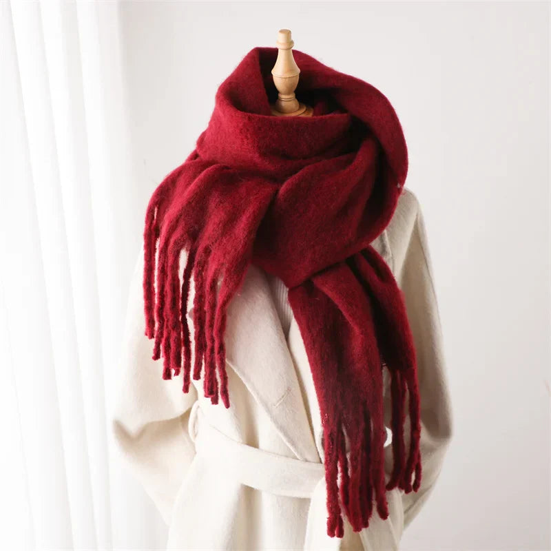 Velucci | Chic Bunter Winterschal für Frauen