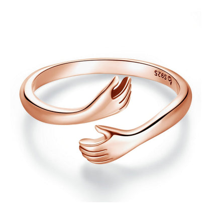925 Sterling Silber unbewaffneter Ring
