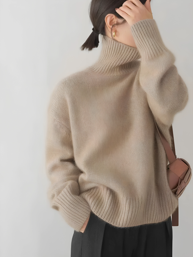 Sophia - Rollkragenpullover aus Kaschmir