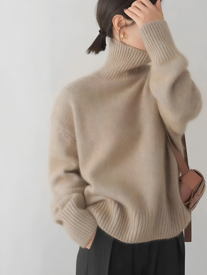 Sophia - Rollkragenpullover aus Kaschmir