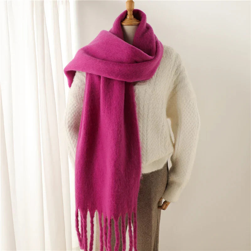 Velucci | Chic Bunter Winterschal für Frauen