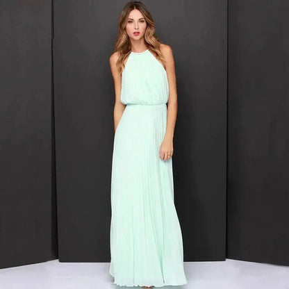 Frances - ärmelloses Kleid mit Neckholder