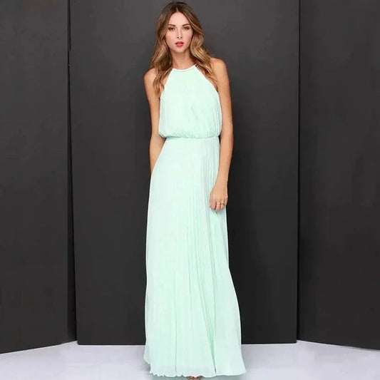 Frances - ärmelloses Kleid mit Neckholder