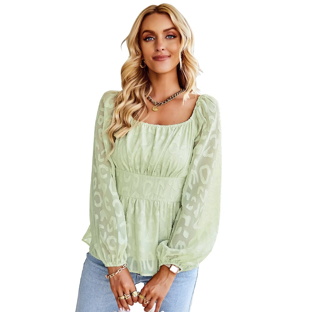 CharliesShirt I Bluse mit Puffärmeln für Frauen