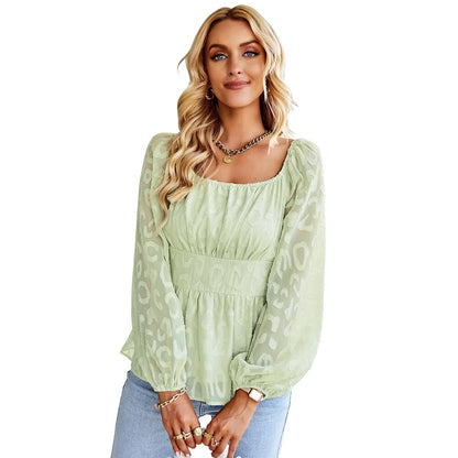 CharliesShirt I Bluse mit Puffärmeln für Frauen